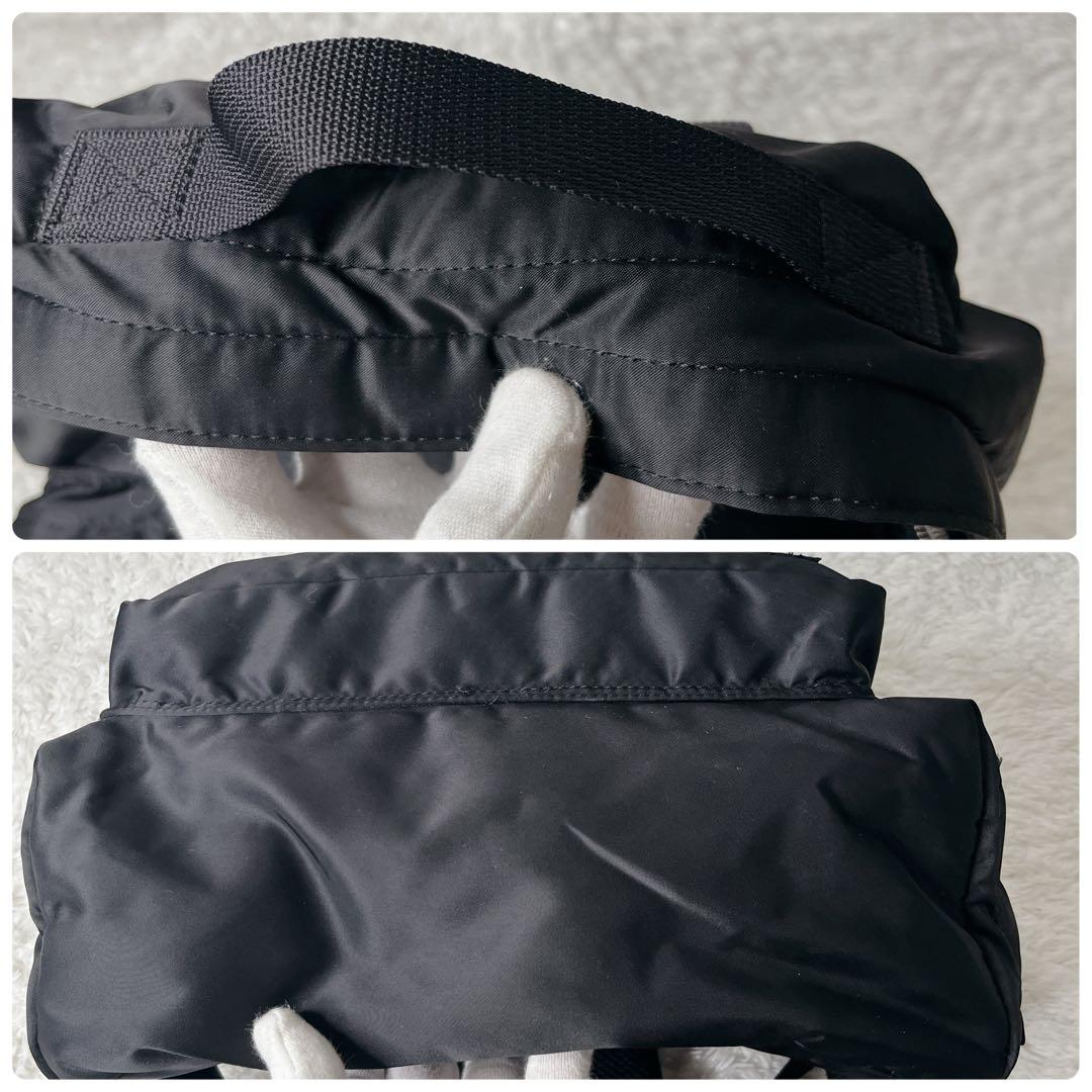 美品 ポーター タンカー バックパック 大容量 ブラック 19ℓ A4 通勤 黒