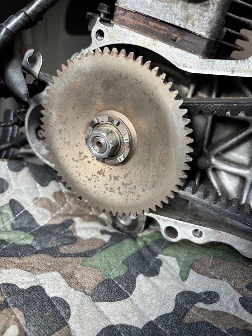 スーパーディオ　AF27・AF28クランクベアリング交換済みオーバホールエンジン