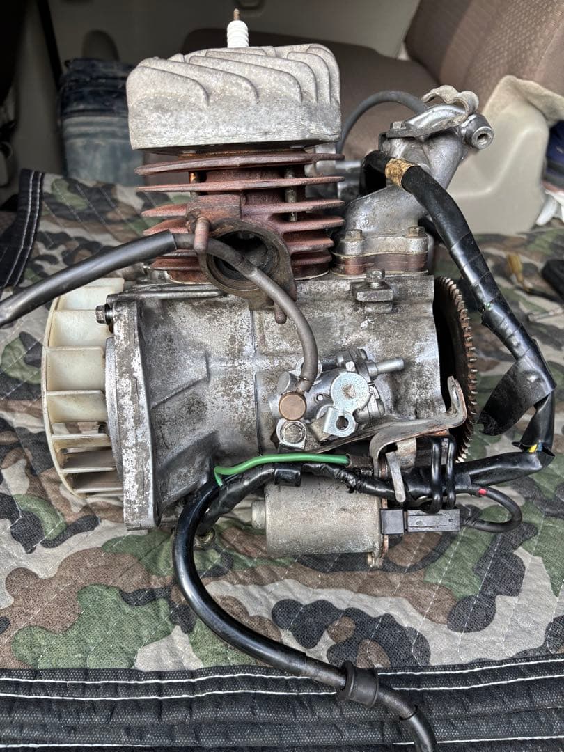 スーパーディオ　AF27・AF28クランクベアリング交換済みオーバホールエンジン