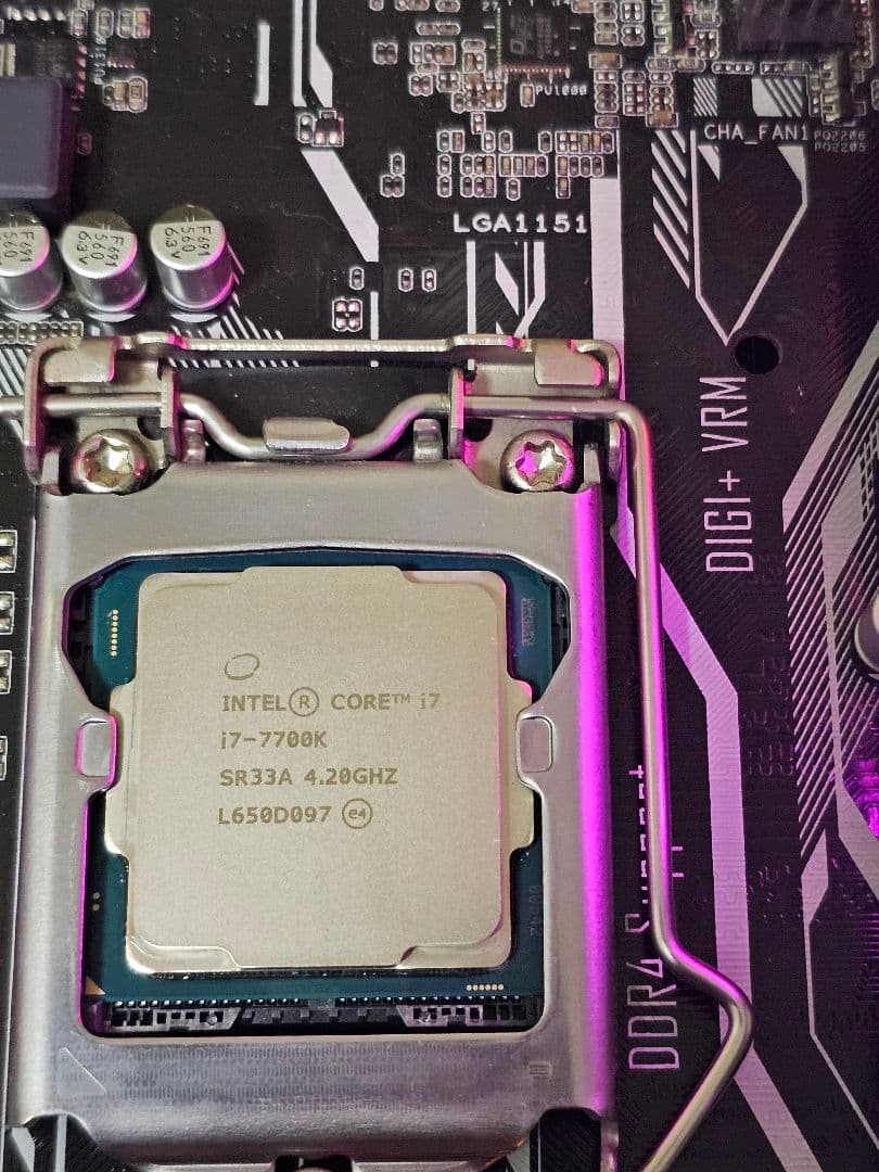 i7 7700K H270 lga1151 セット