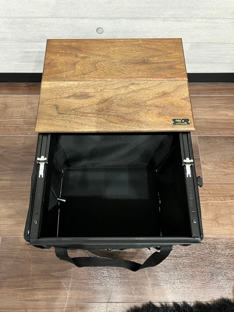 エムズファクトリー サイコロ ウォルナット ワットノット　スライド天板