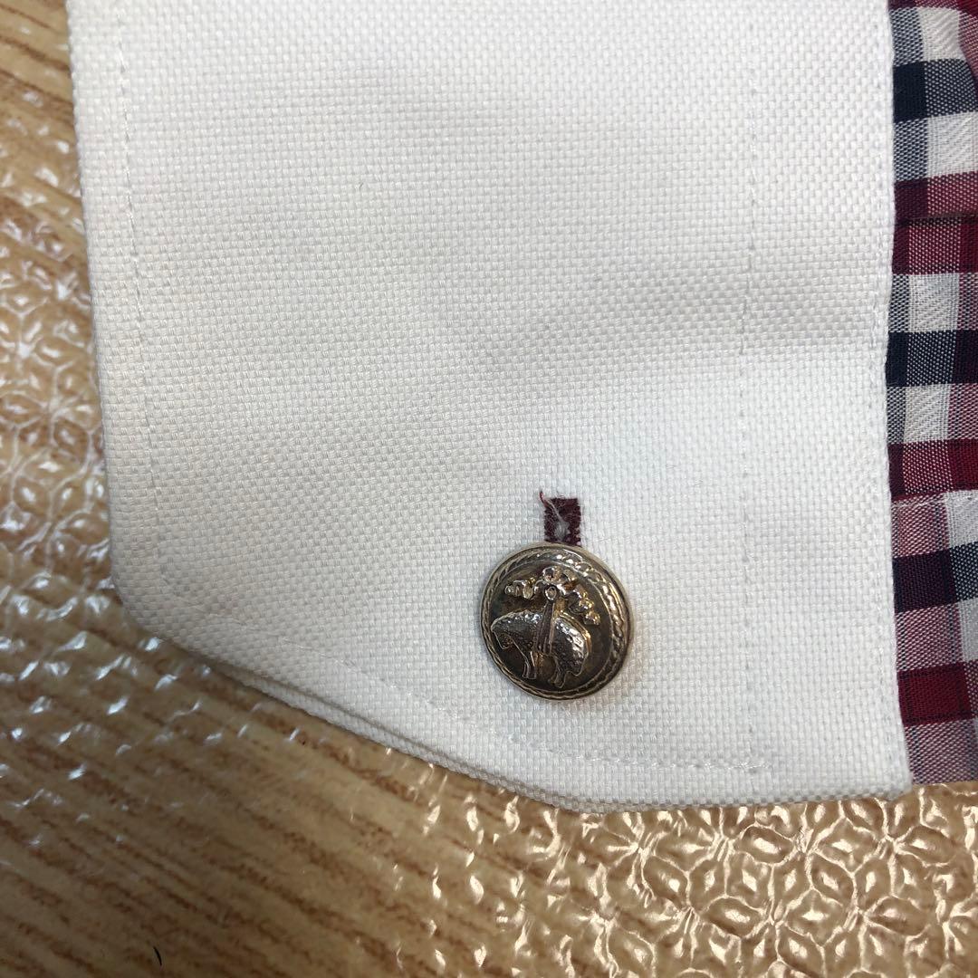 butch未使用箱付BrooksBrothers』GFチェーンカフス925