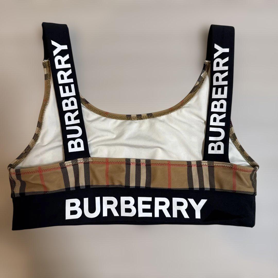 【極美品】BURBERRY チェック柄 セパレート水着キッズ／レディース
