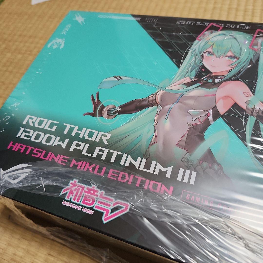 電源ユニット ASUS ROG Thor 1200W Platinum III MIKU