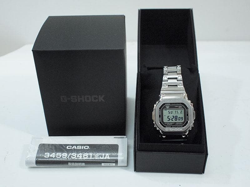 美品 G-SHOCK GMW-B5000D-1JF フルメタル Gショック