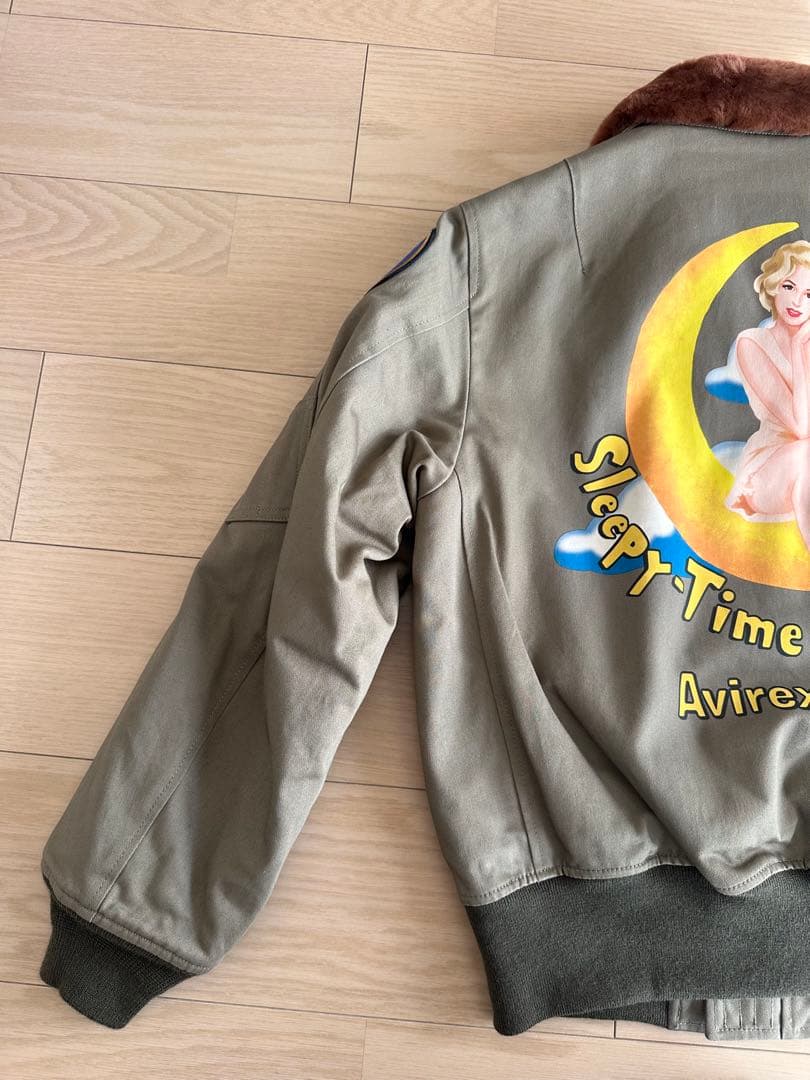 新品未使用タグ付き　AVIREX B-15A Sleepy Time Gal