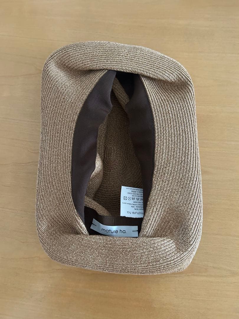 マチュアーハ BOXED HAT mbox-101 ライトグレー