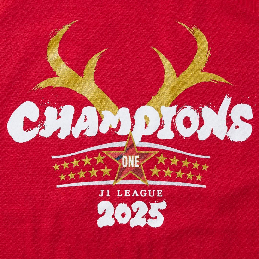 r*r様 鈴木 優磨選手のサイン入り「25Ｊ１リーグ優勝記念Tシャツ」