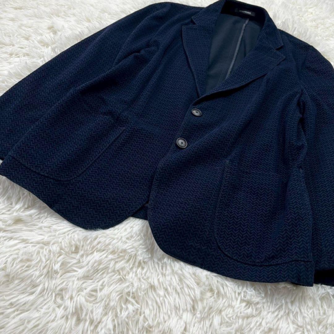 ★美品★EMPORIO ARMANI テーラードジャケット アンコンジャケット