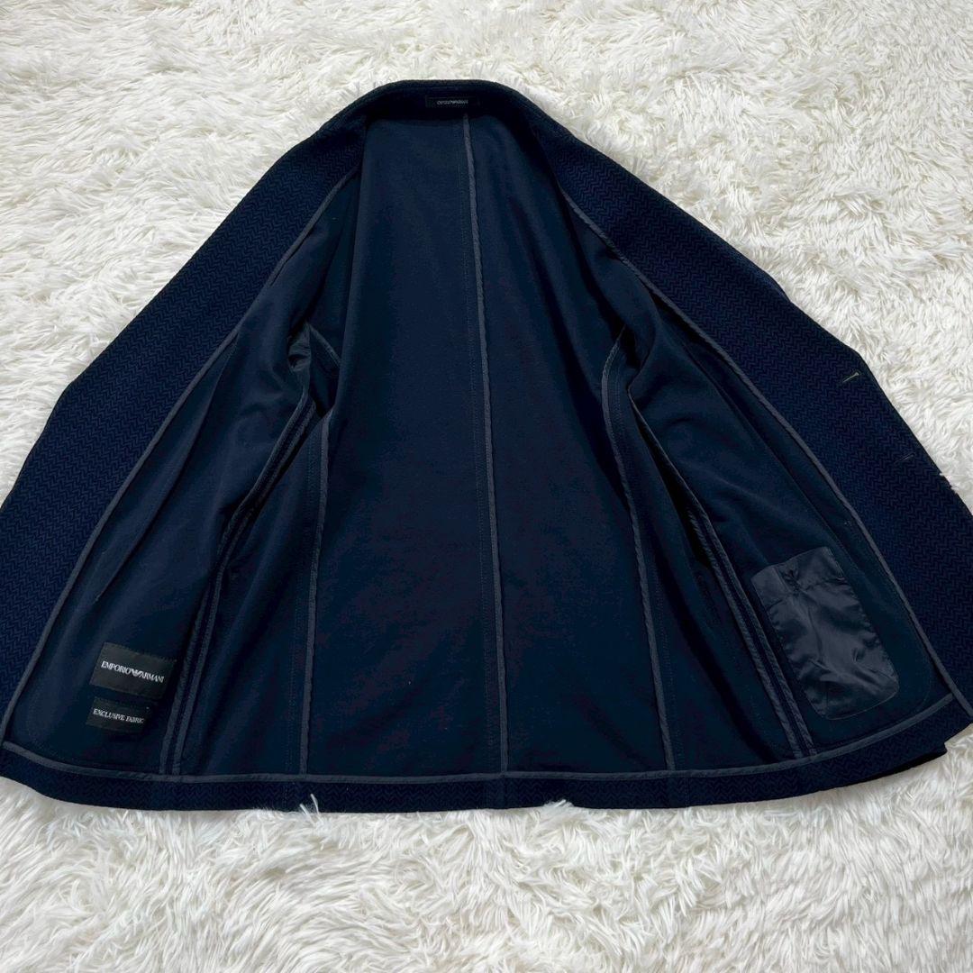 ★美品★EMPORIO ARMANI テーラードジャケット アンコンジャケット