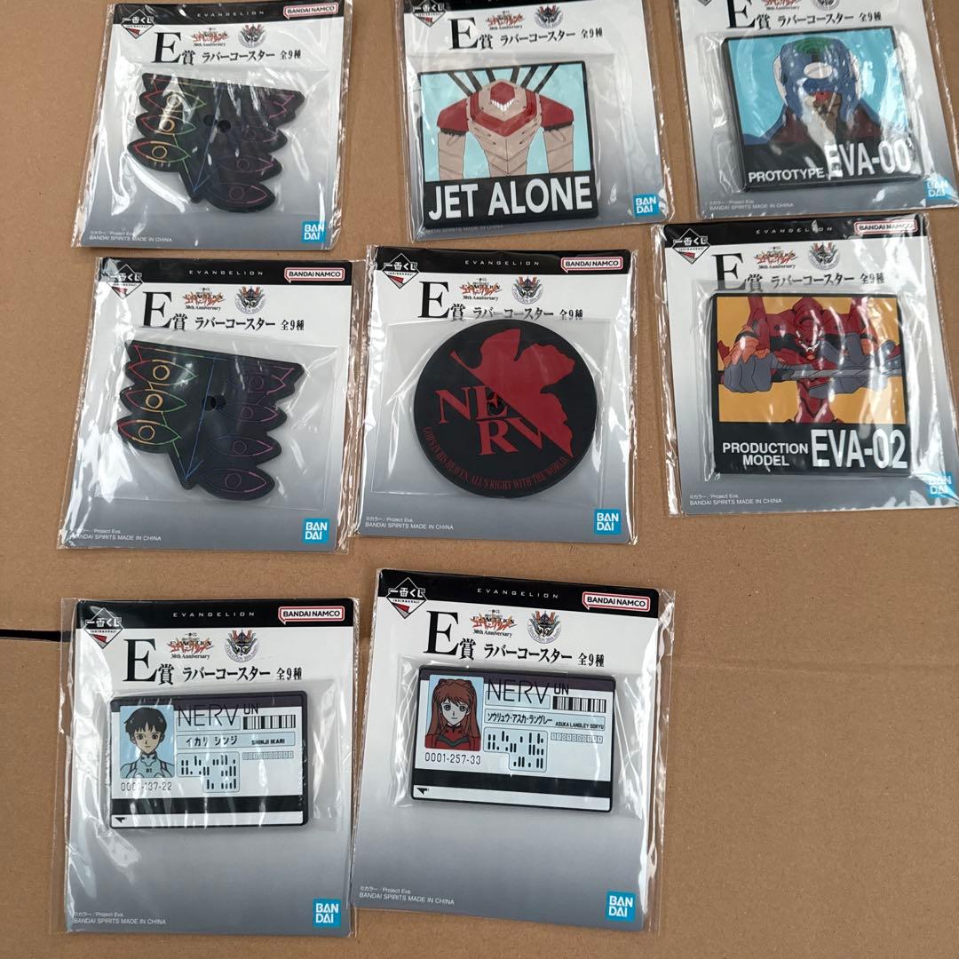 エヴァ一番くじ　A賞　ラストワン賞の2点セット　おまけ付き　合計29点