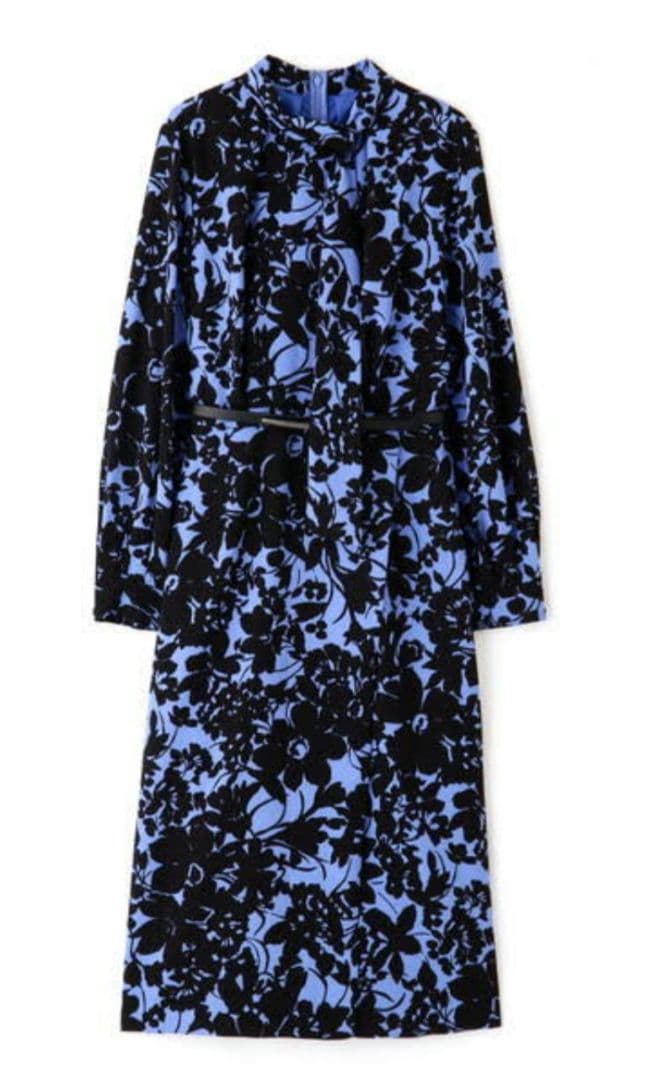 Pinky&Dianne フラワープリントワンピース