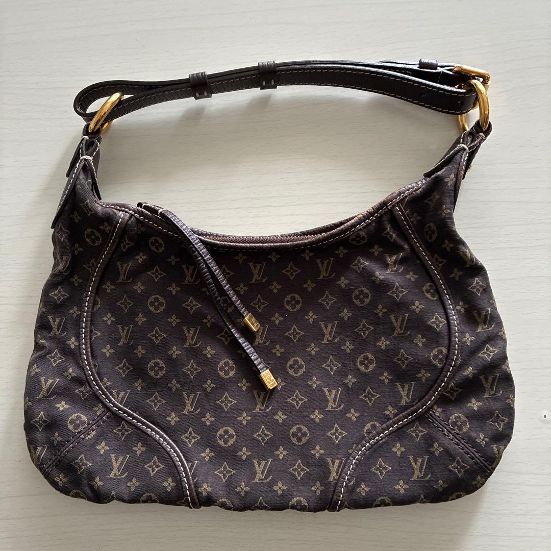 Louis Vuitton ダークブラウン ハンドバッグ
