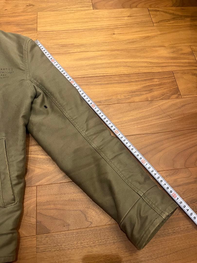 Wacko Maria ミリタリージャケット オリーブグリーン