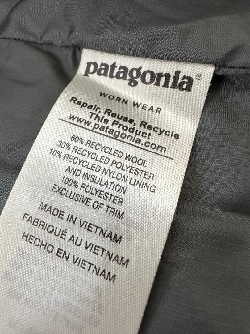 パタゴニア　ウール　ベスト　STY27440 L グレー