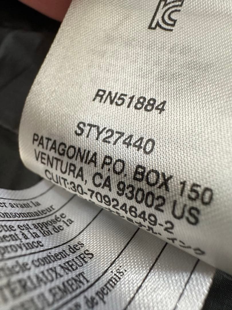 パタゴニア　ウール　ベスト　STY27440 L グレー