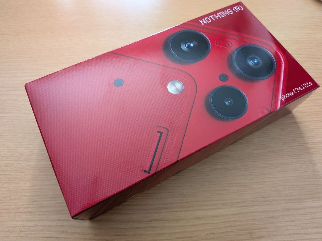 Nothing Phone (3a) Lite SIMフリー レッド