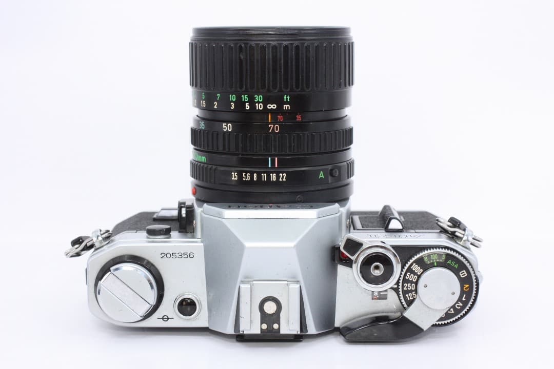 CANON AE-1(NEW FD 35-70mm レンズ付き)完動品#366