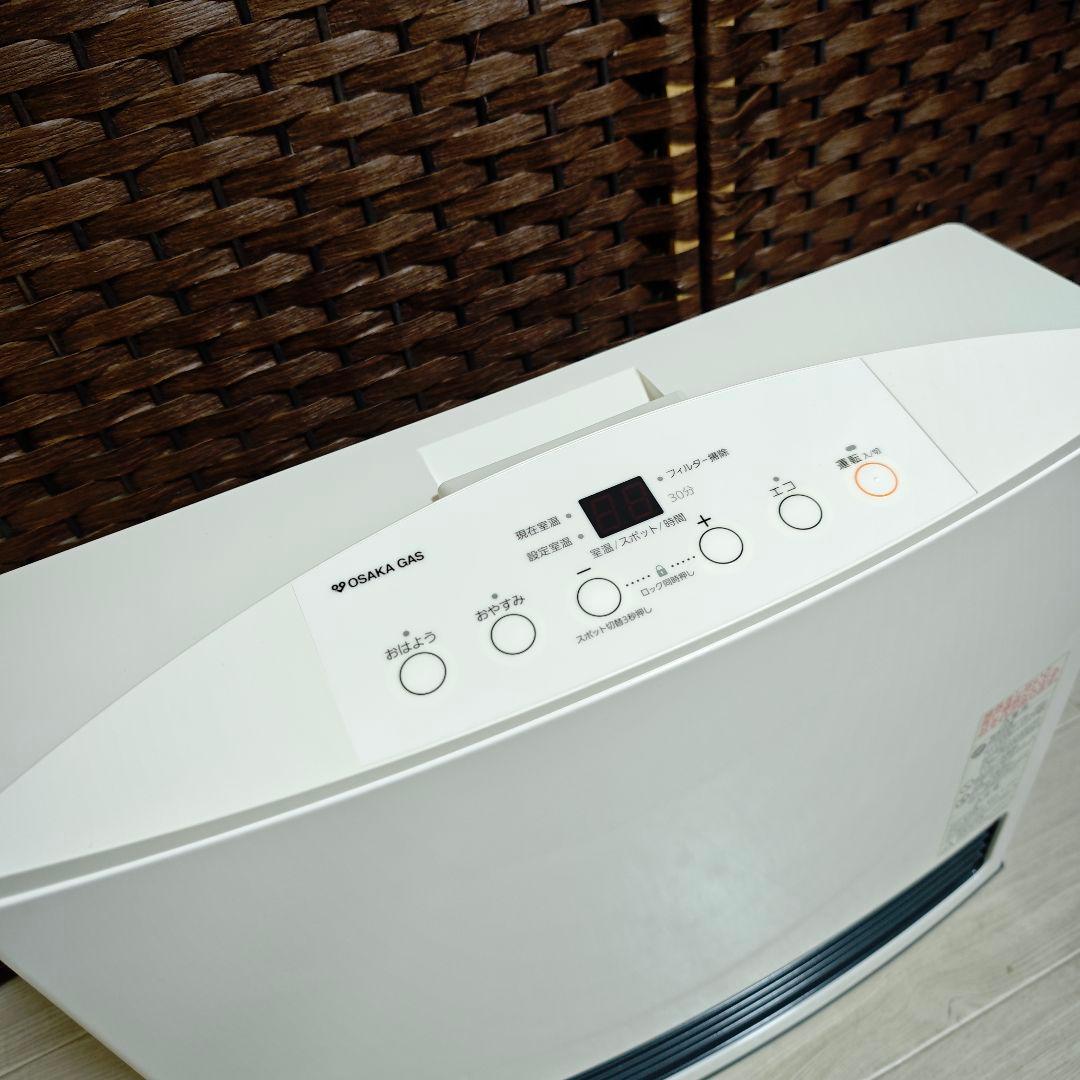 【極美品】ノーリツ ガスファンヒーター GFH-4004S-W5 都市ガス用