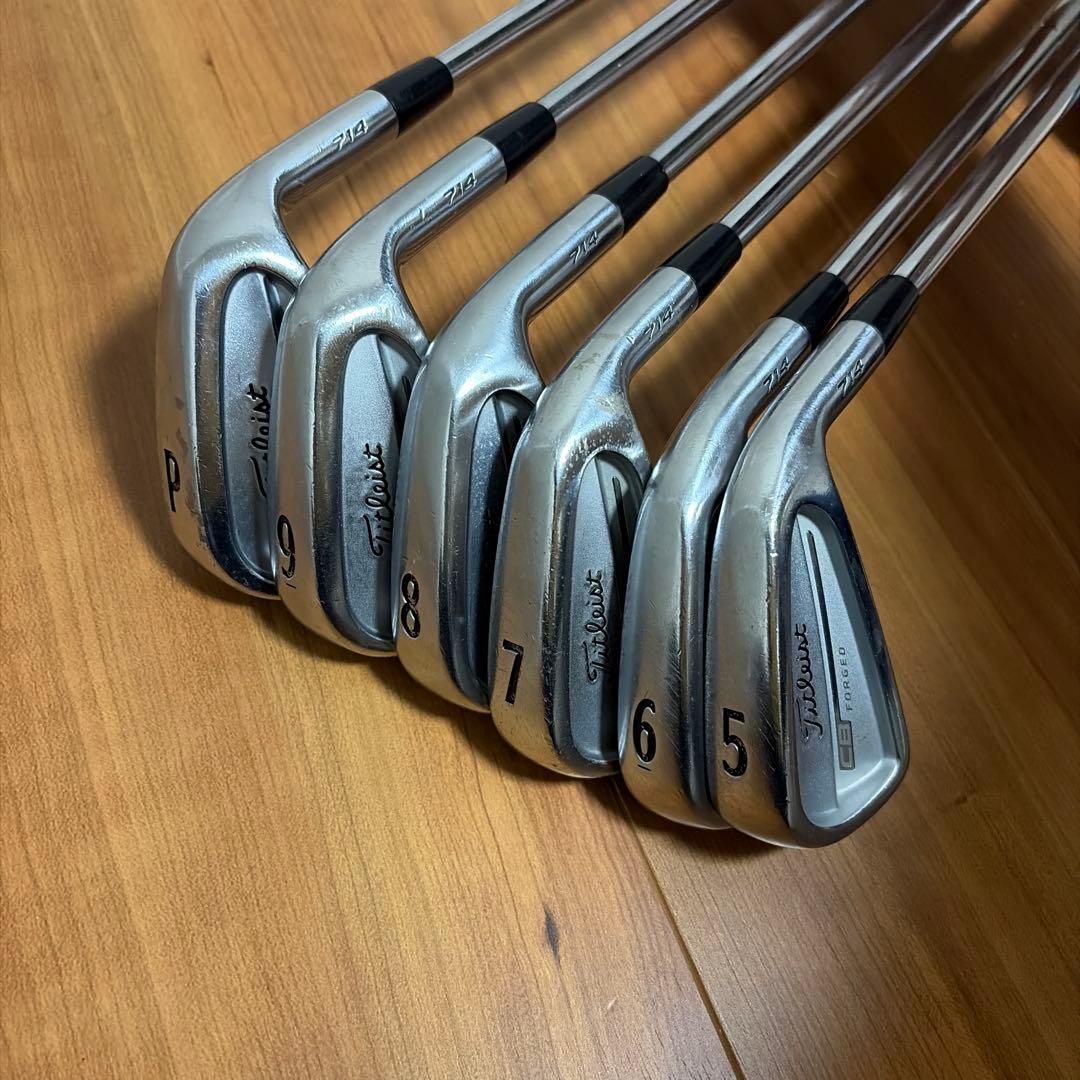 タイトリスト　cb714 forged 5-p 6本セット