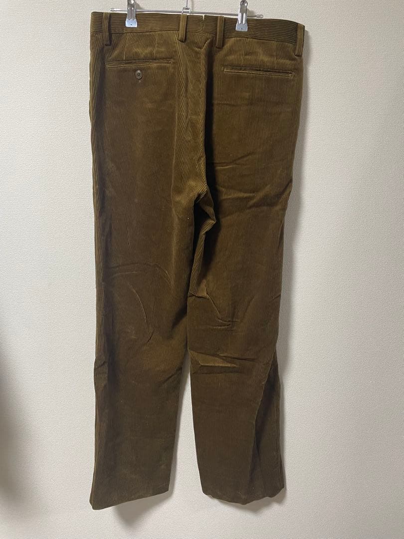 COMOLI コーデュロイワンタックパンツ サイズ4