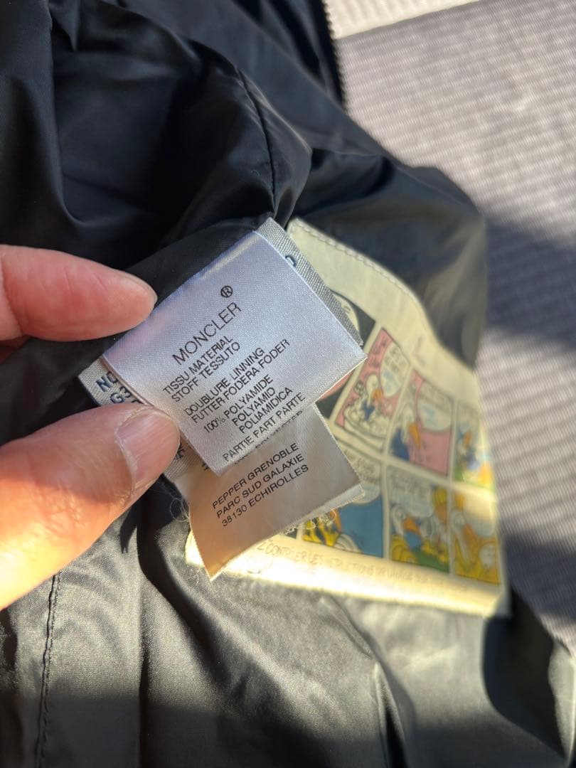MONCLER ネイビー　ダウンジャケット