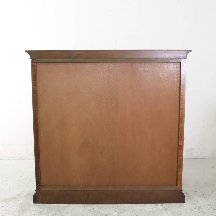 値下府中家具 整理箪笥 5段 ワイドチェスト クラシック調 府中家具工業協同組合