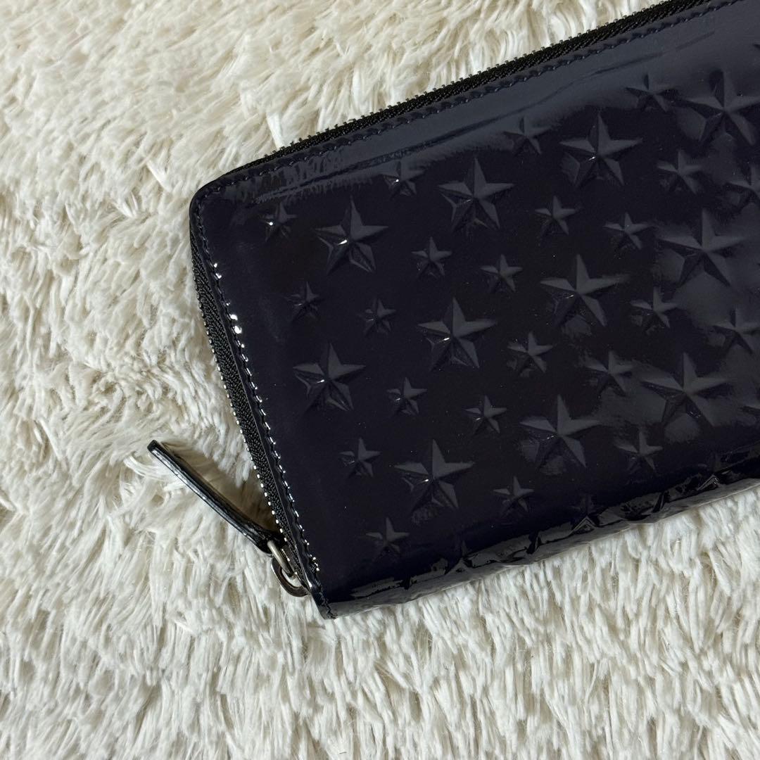 ⭐️新品未使用⭐️　ジミーチュウ　CARNABY カーナビー　長財布　星柄　スター
