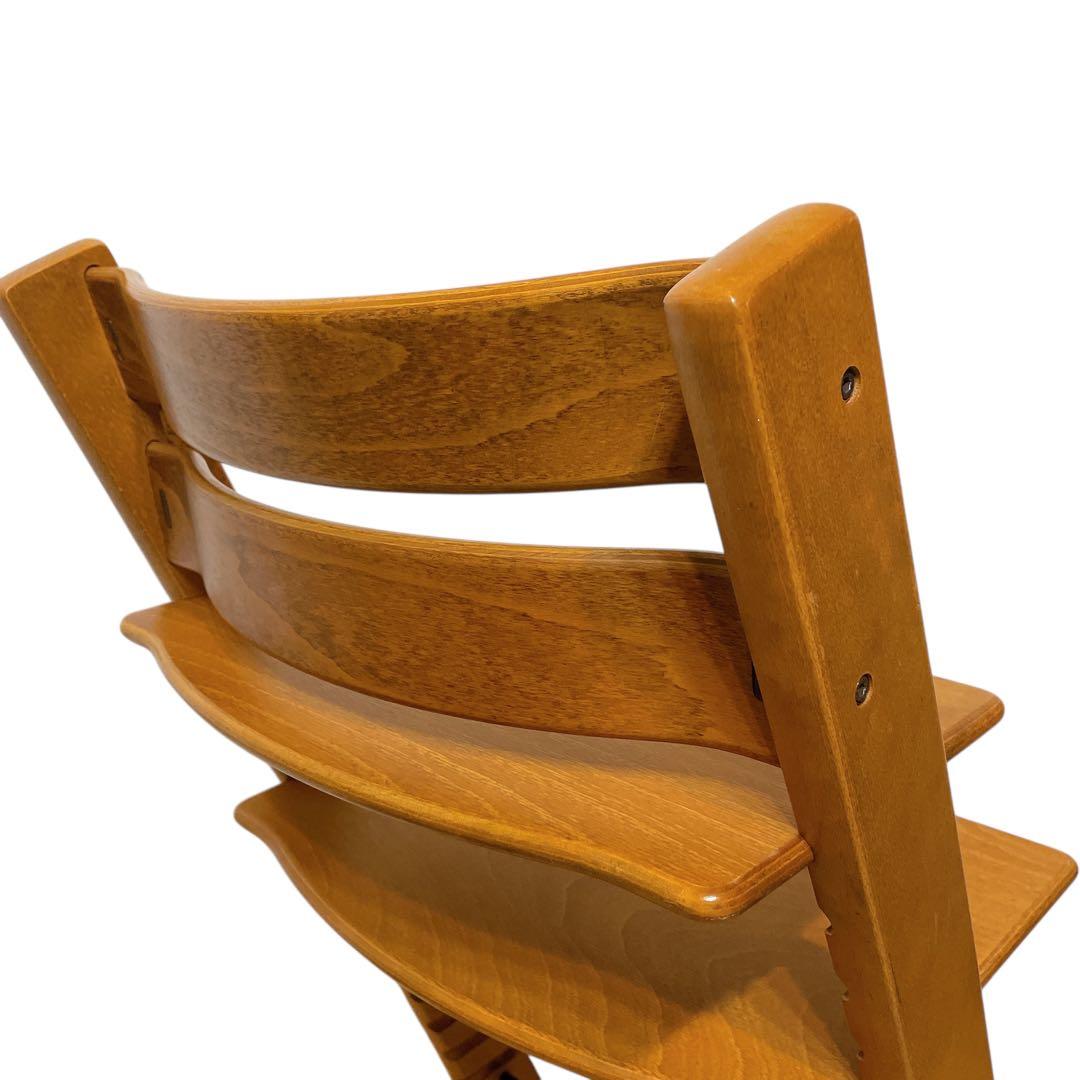 ストッケ　トリップトラップ　チェリー　ノーシリアル　北欧家具　stokke