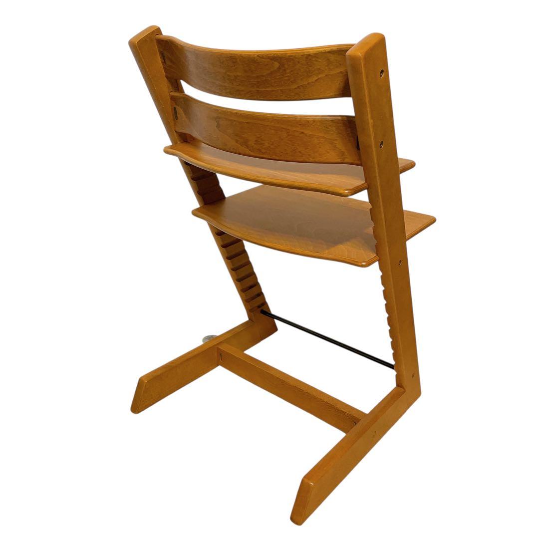 ストッケ　トリップトラップ　チェリー　ノーシリアル　北欧家具　stokke