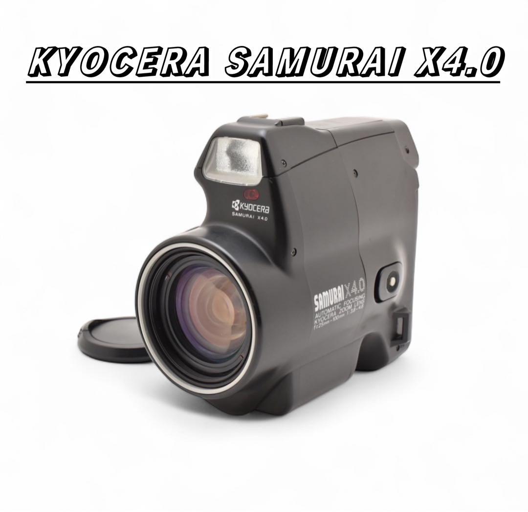 ★良品★ KYOCERA SAMURAI X4.0 ハーフサイズフィルムカメラ