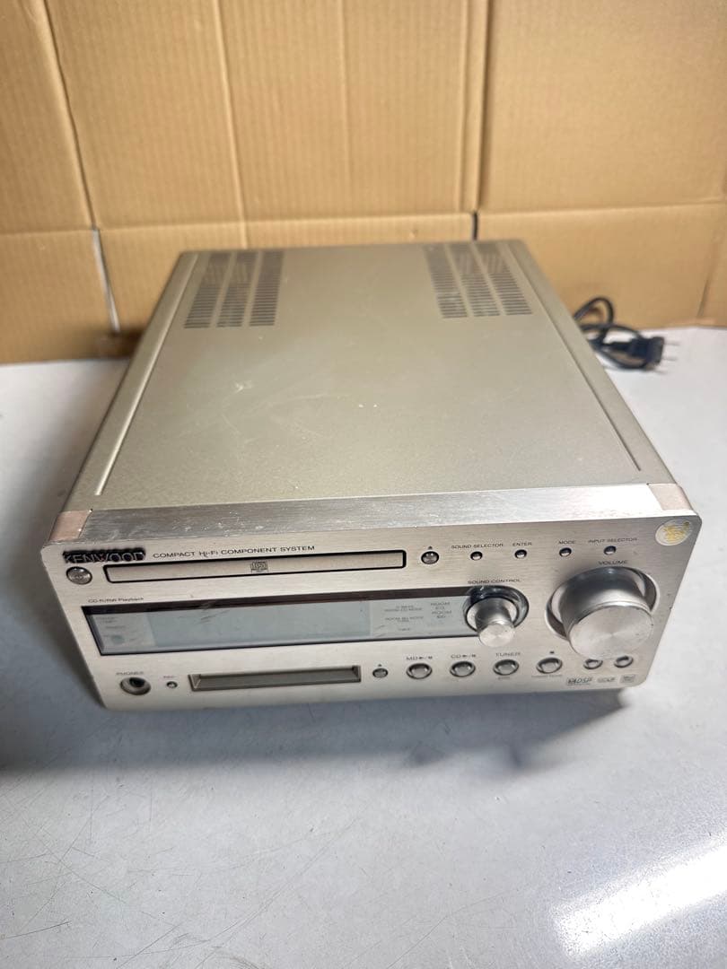 KENWOOD コンパクトミニコンポ R-K700 現状品