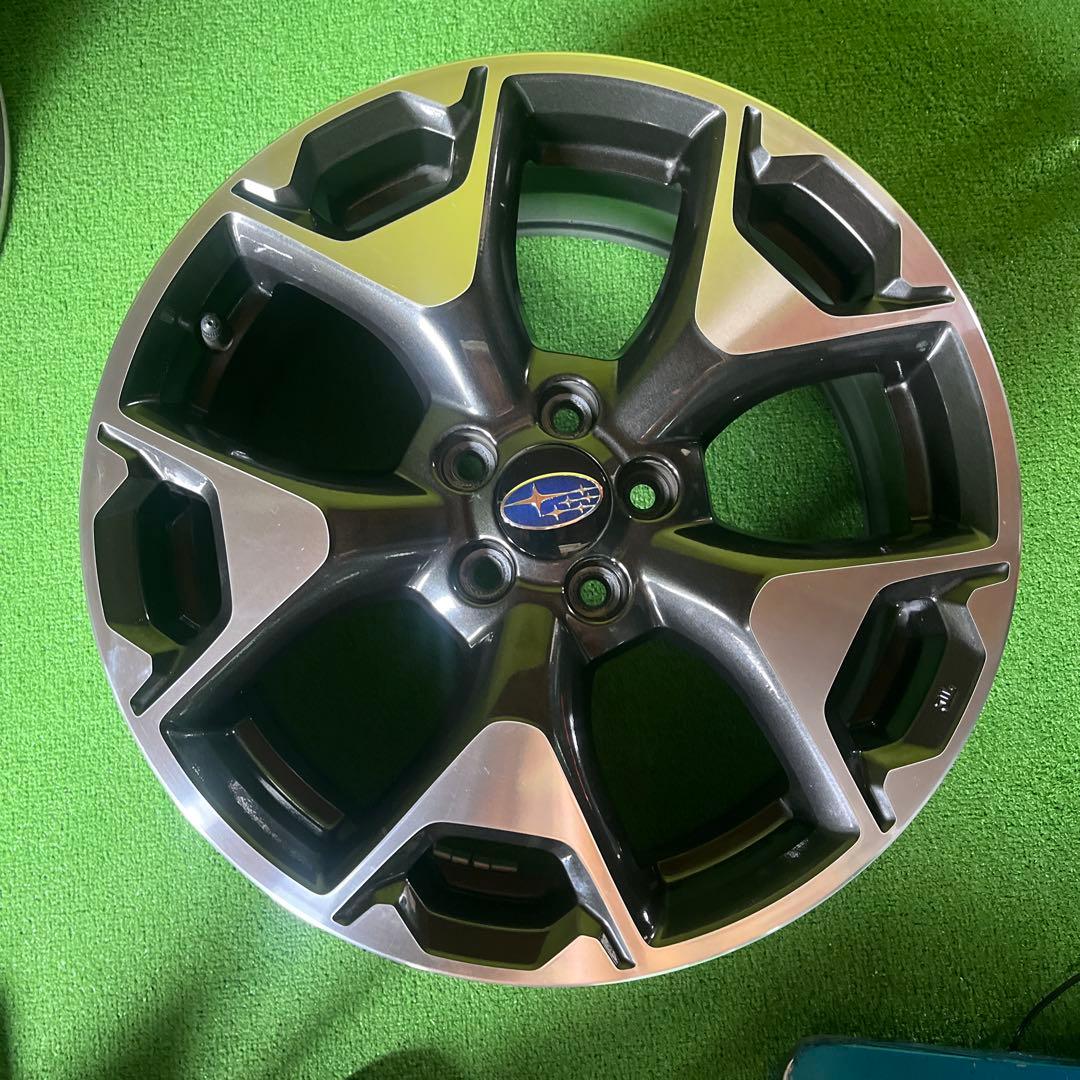 user_cb4ecb16① 2本 スバル　XV純正アルミホイール