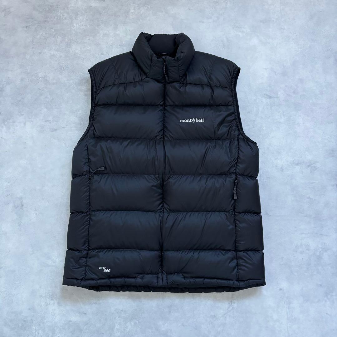 montbellモンベル ライトアルパインベスト ブラック L