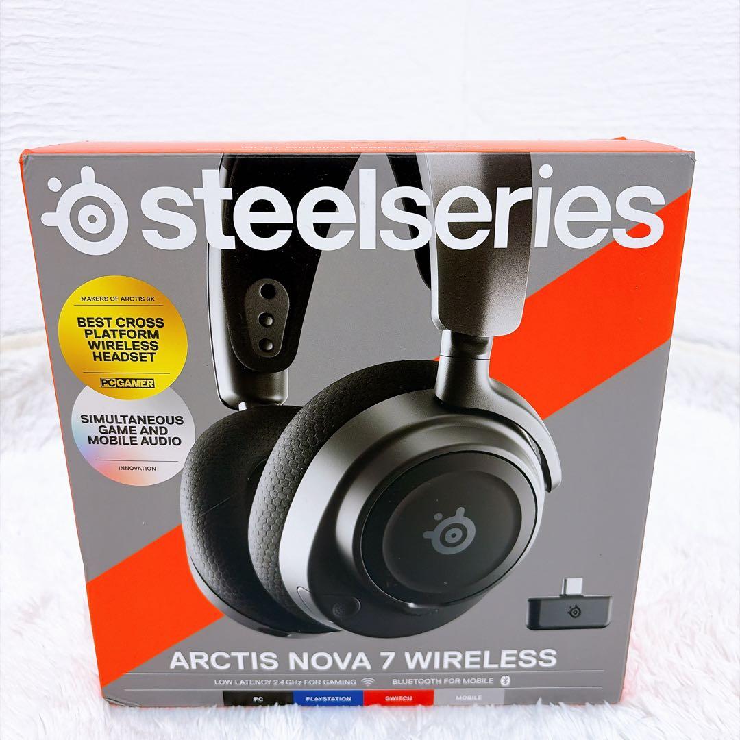 SteelSeries Arctis Nova 7 ワイヤレスヘッドセット