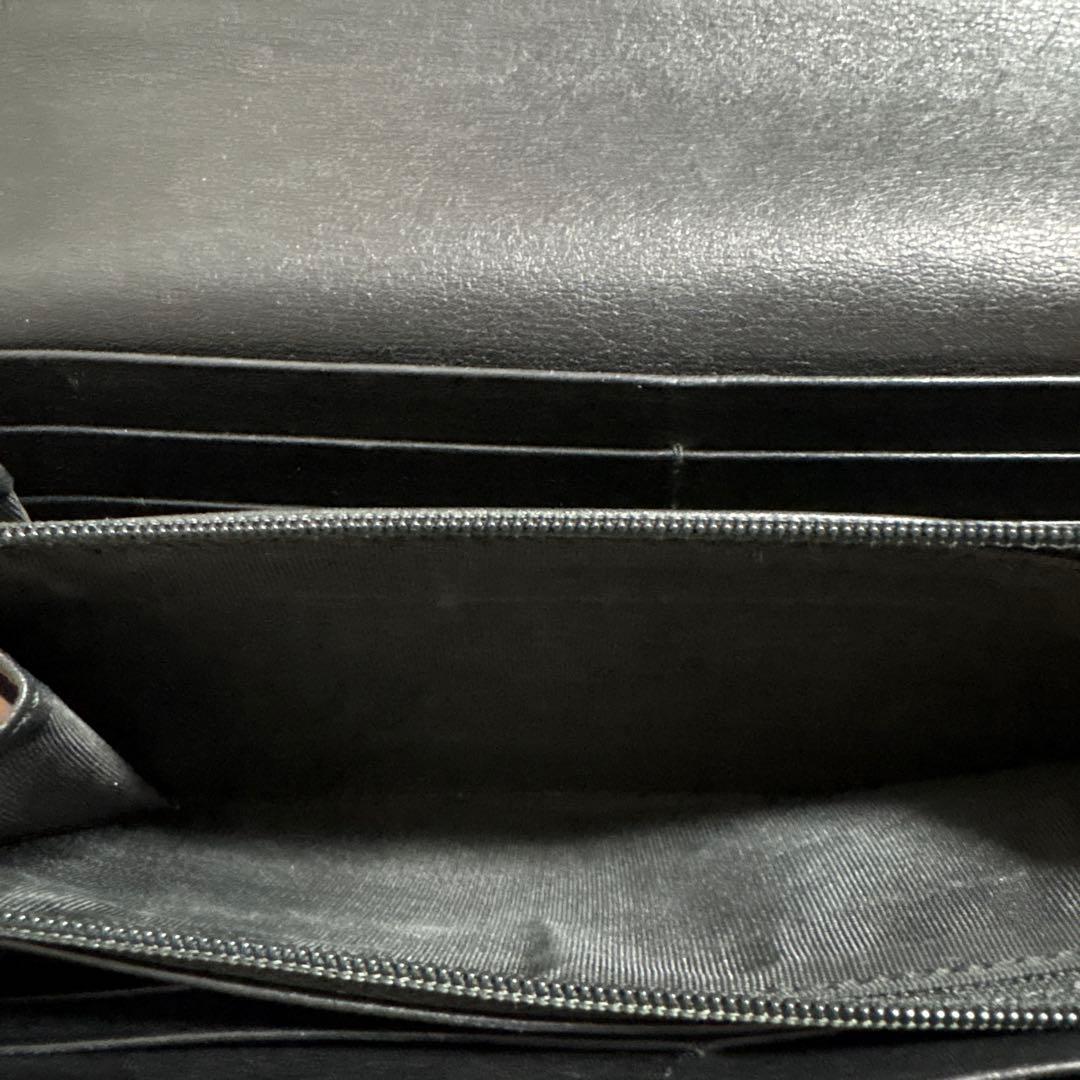 GUCCI マイクログッチシマレザー長財布