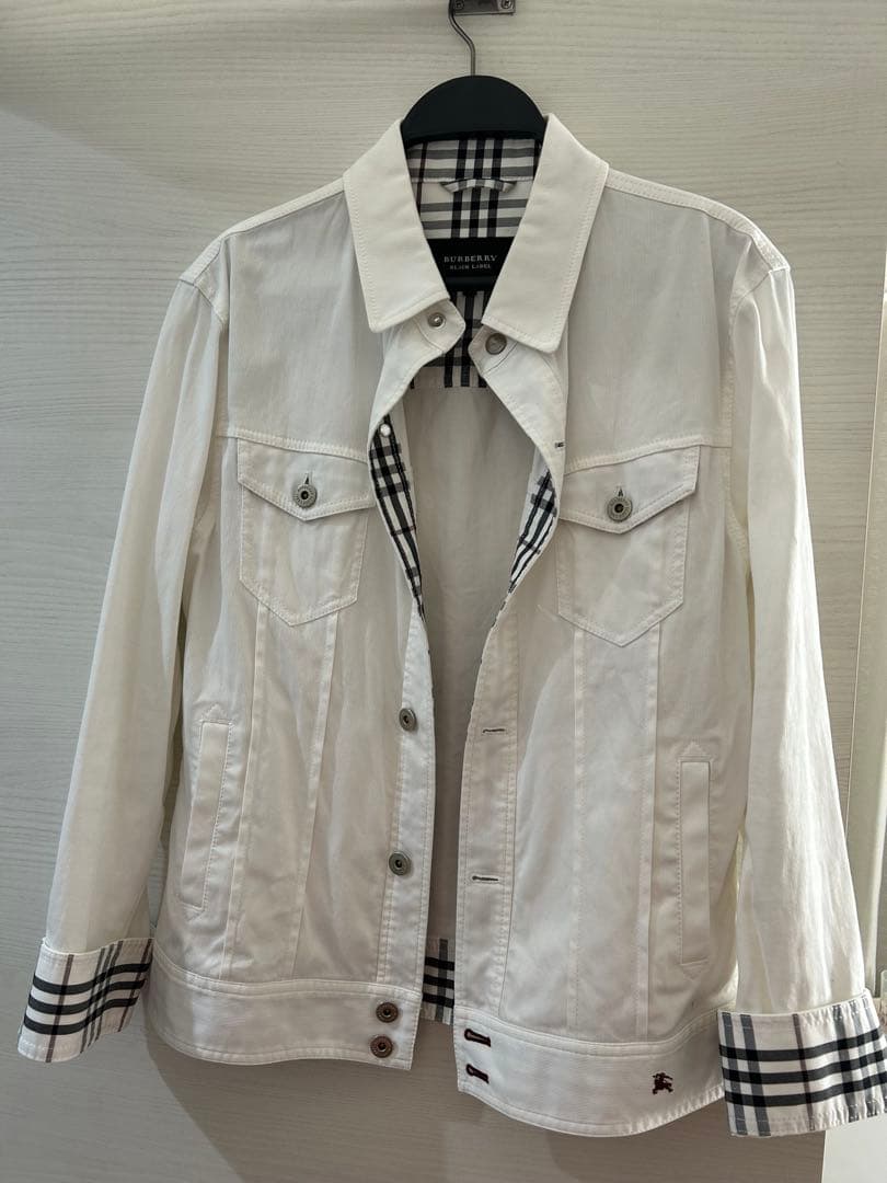 美品 BURBERRY BLACK LABEL デニムジャケット