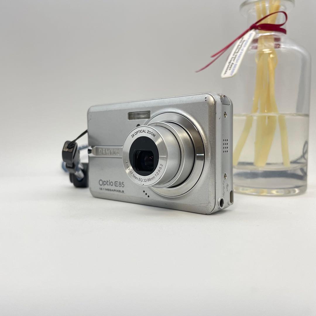 スマホ転送OK✨PENTAX Optio E85✨動作確認済 可愛すぎるコンデジ