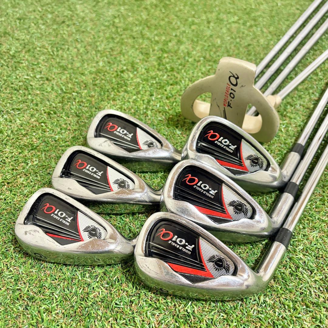 レフティ｜初心者おすすめ　ワールドイーグル　ゴルフクラブセット　10本