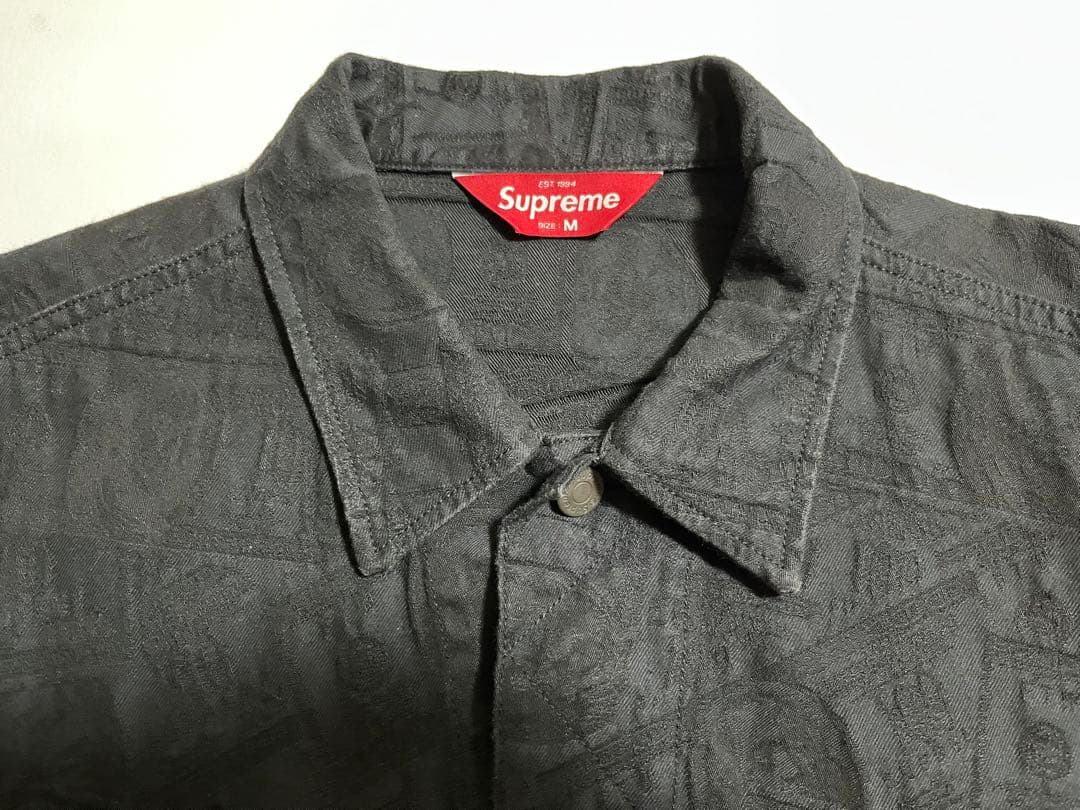 ジャケット・アウター Supreme 100 Dollar Bill Trucker Jacket