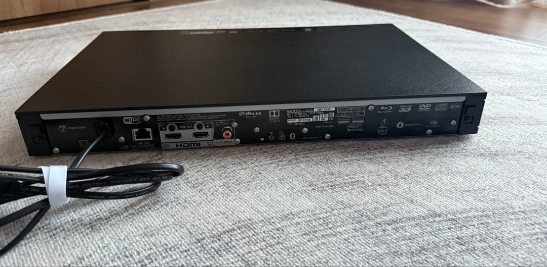 SONY　ブルーレイディスク/DVDプレーヤー　UBP-X800 取説・箱あり