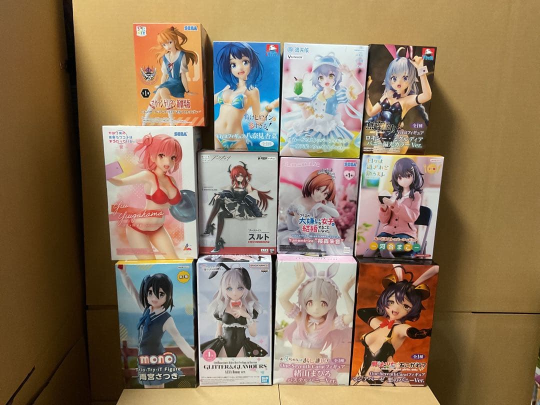 美少女　プライズフィギュア　12点