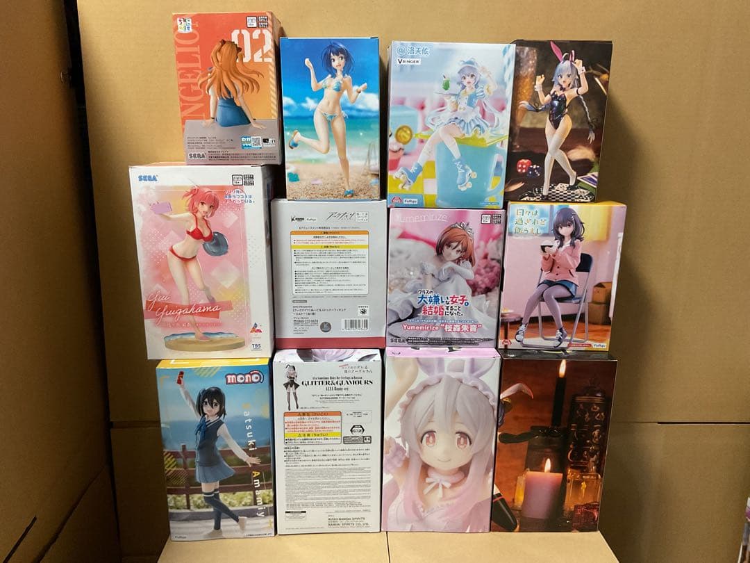 美少女　プライズフィギュア　12点