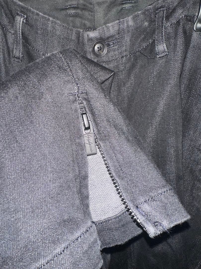 Yohji Yamamoto POUR HOMME 22AWサルエルデニムパンツ