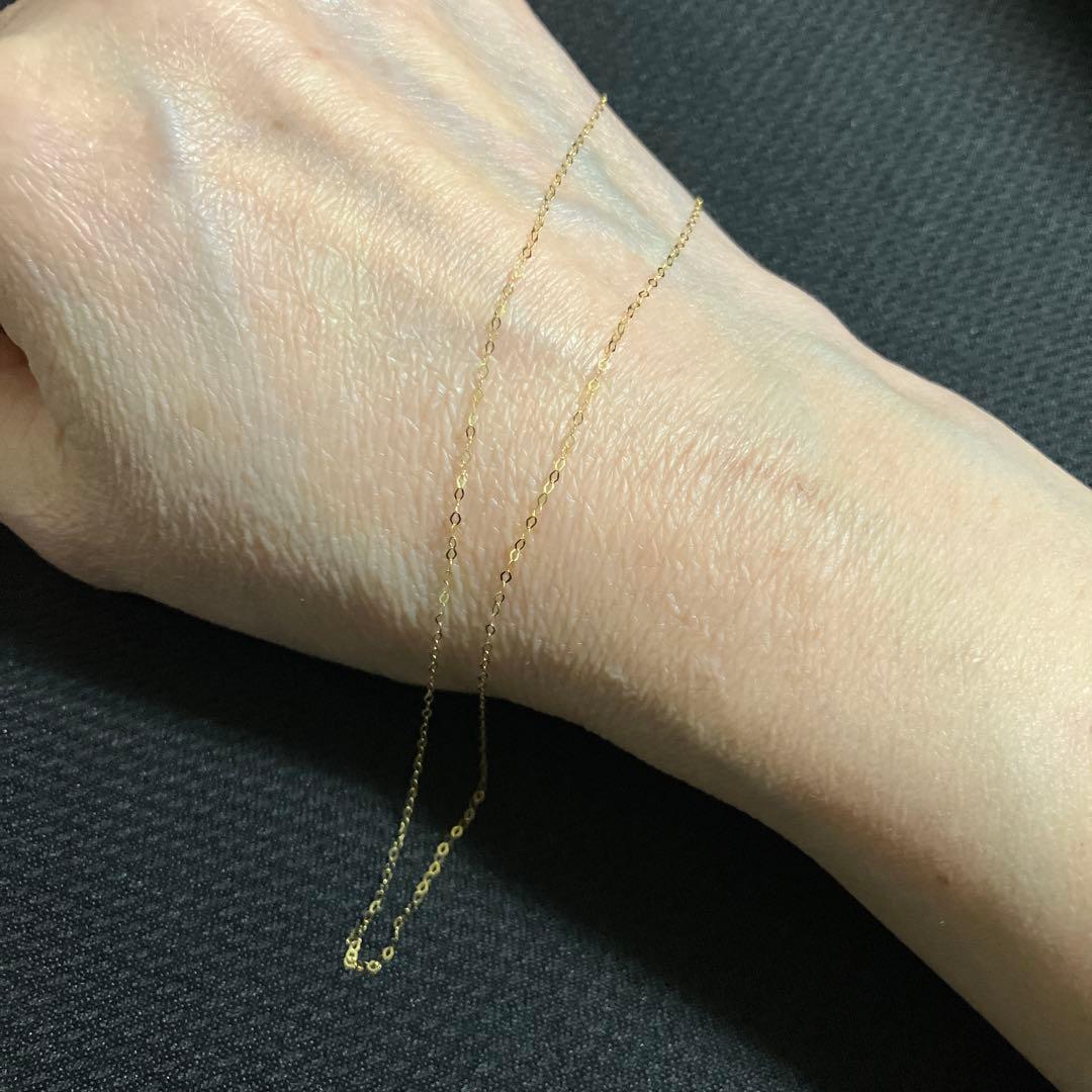 土曜日まで出品！18k ゴールドチェーンネックレス
