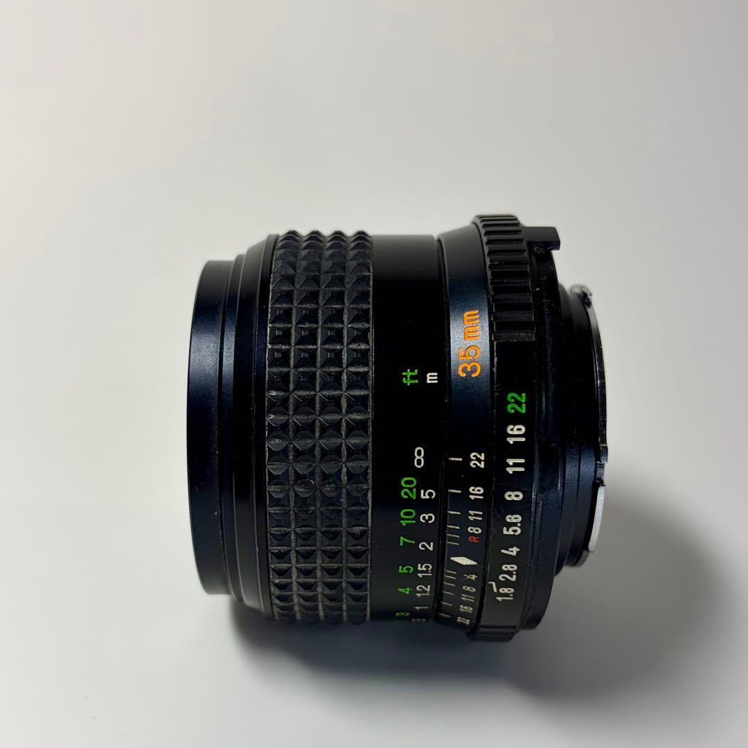 レンズ(単焦点) MINOLTA MD W.ROKKOR 35mm f/1.8