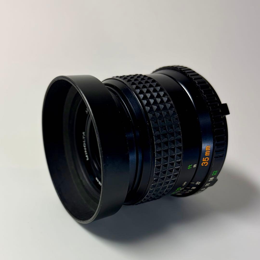 レンズ(単焦点) MINOLTA MD W.ROKKOR 35mm f/1.8