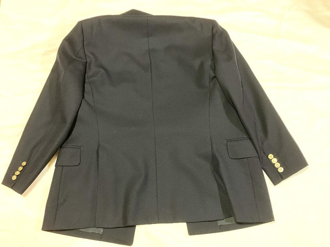 美品 バーバリーBurberrys ジャケットダブル　金ボタン ネイビー