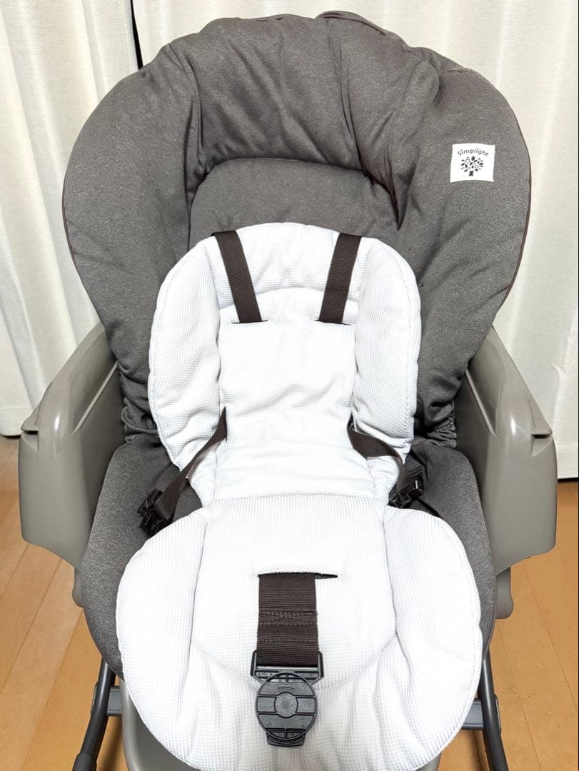 【美品✨】コンビ ネムリラ オートスウィング シンプライト 電動ハイローチェア