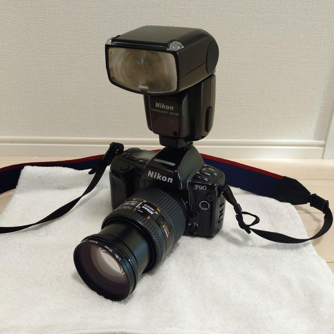 ★動作確認済み　Nikon F90 フィルム一眼レフカメラセット